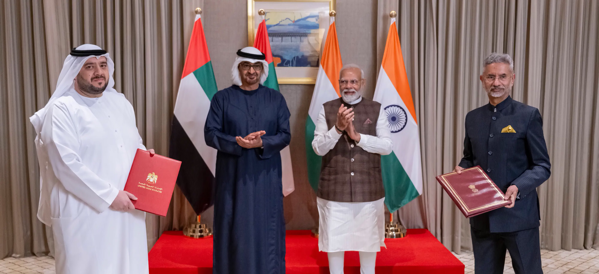 UAE and India sign agreements for investment cooperation in multiple sectors