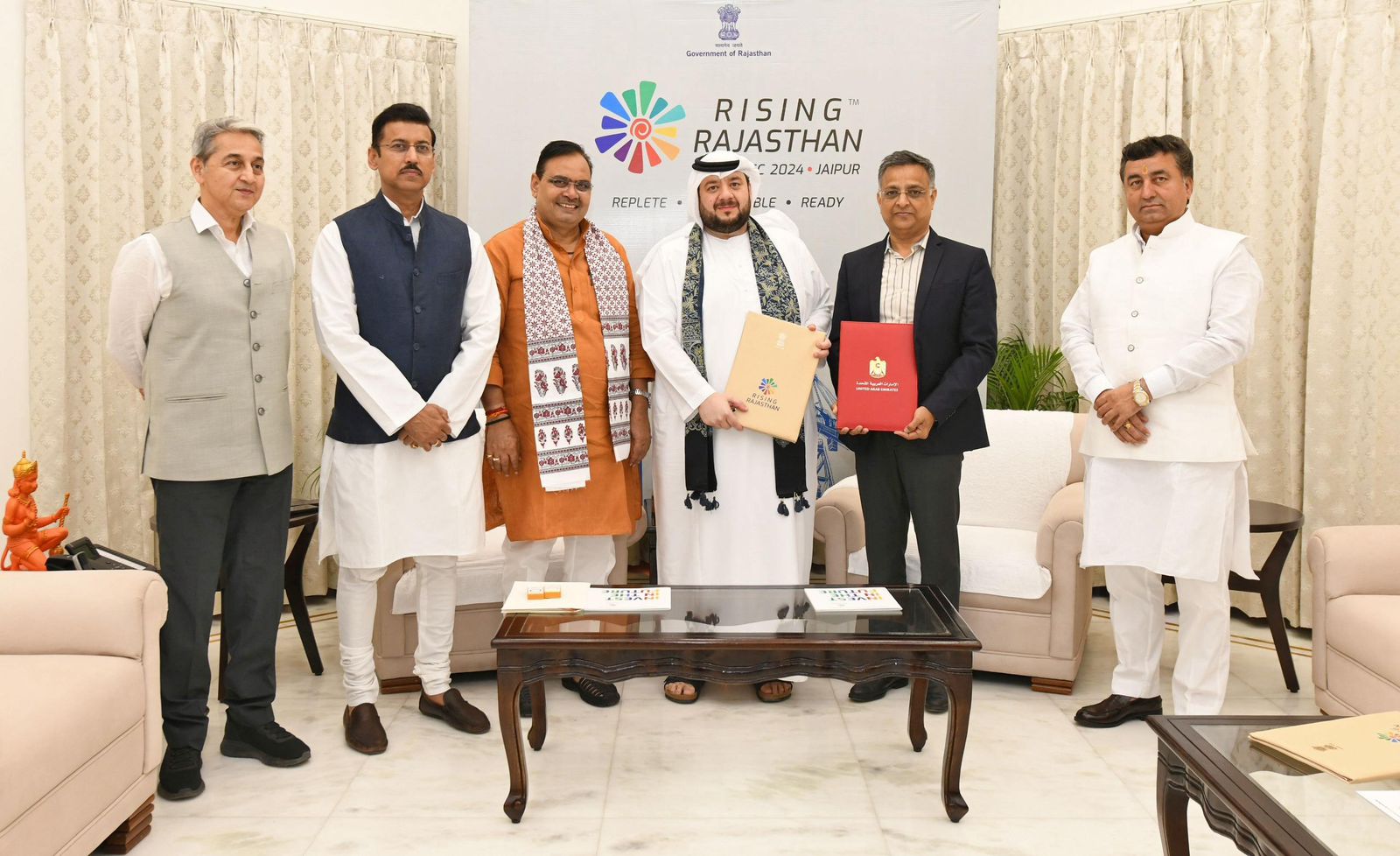 UAE and The Government of Rajasthan sign investment memorandum to explore 60 GW renewable energy project in India